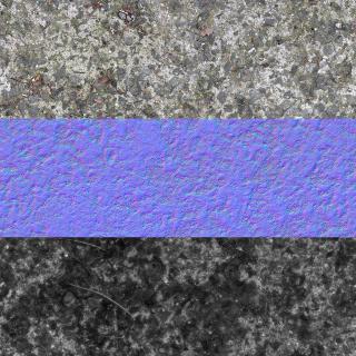 Seamless Textures of Asphalt + Normal & Bump Mapping